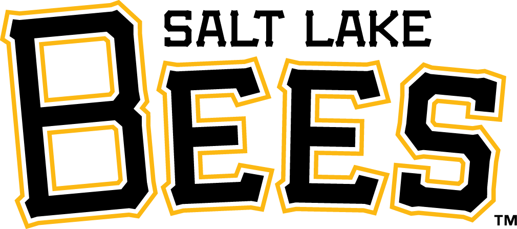 Salt Lake Bees 2015-Pres Wordmark Logo iron on paper